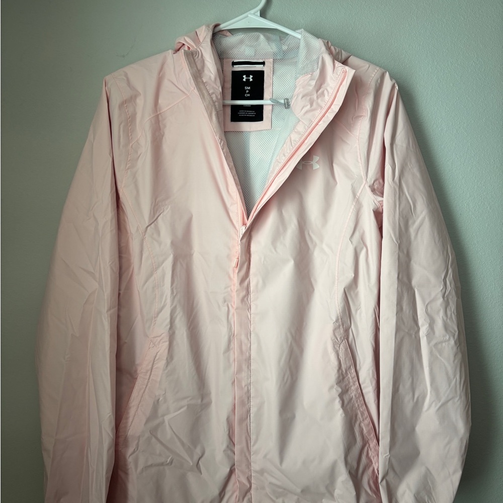 Under Armour Light Pink Windbreaker